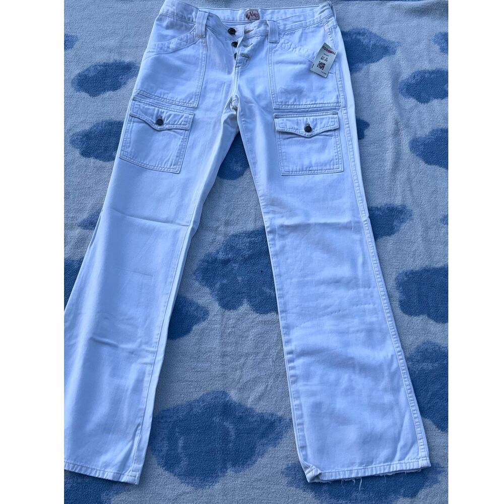 White joie pants